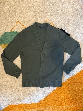 GAP Men's Green Cardigan